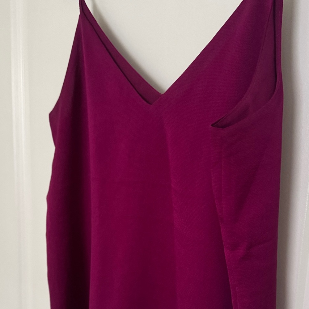 Express Elegant Magenta Cami Top - Picture 6 of 9